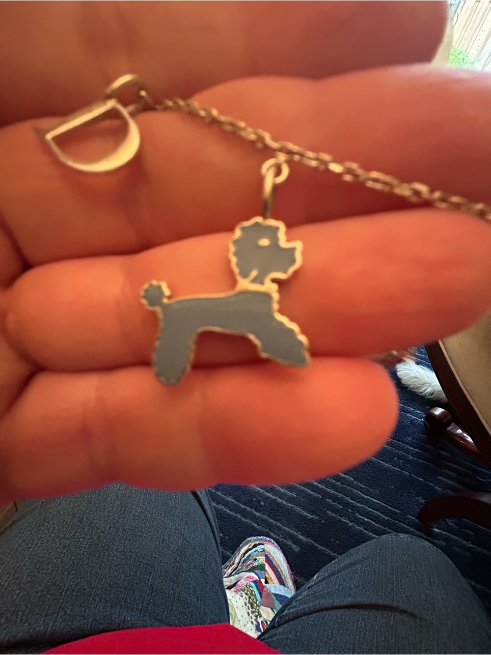 Authentic Baby Dior Multi Charm Silver Bracelet